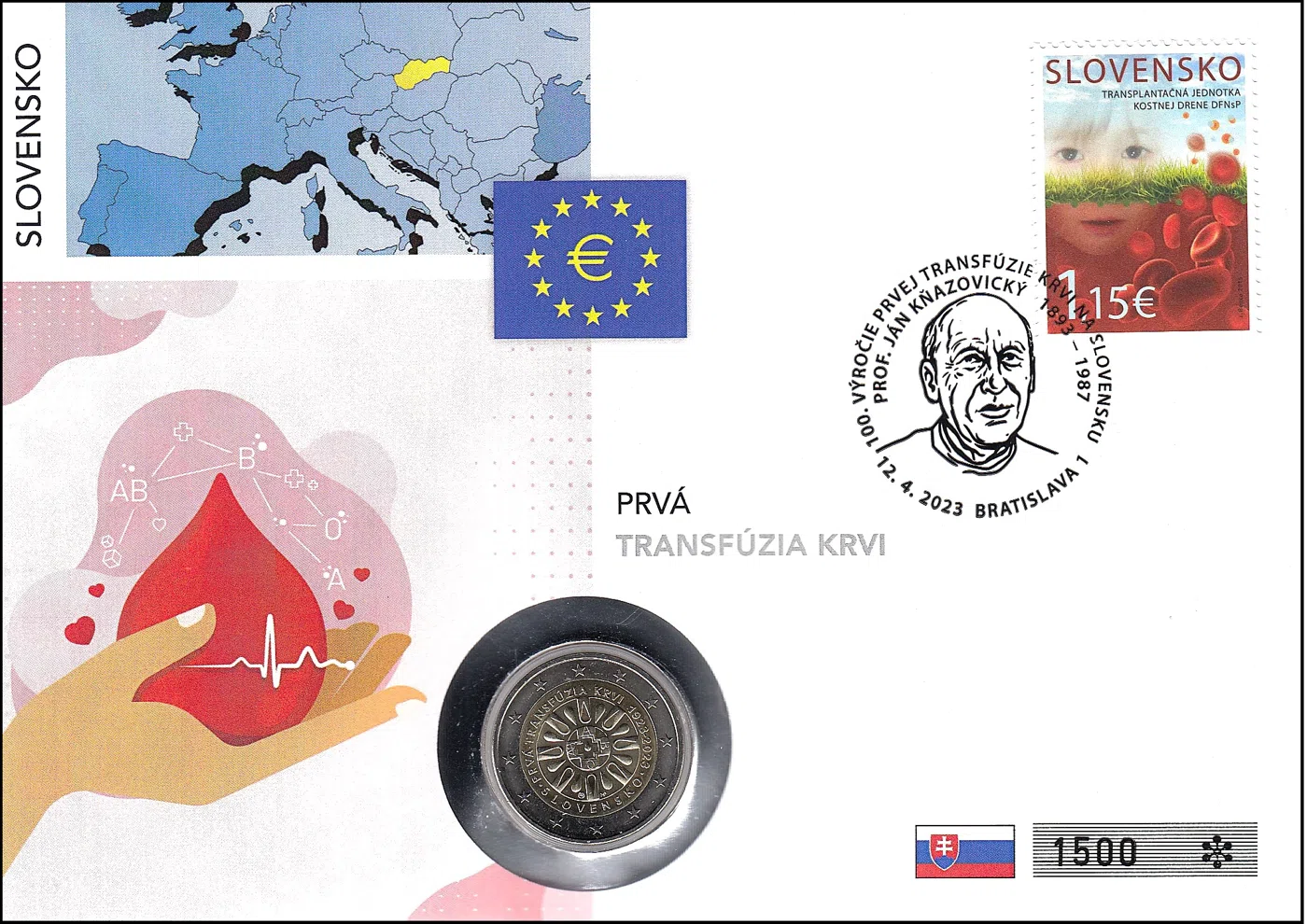 STOLETNICA PRVE TRANFUZIJE KRVI NA SLOVAŠKEM